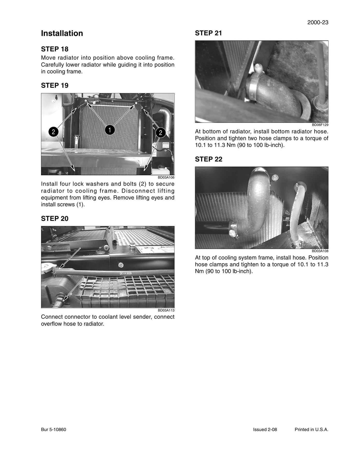 CASE 521E Wheel Loader Factory Workshop Service Manual 84243970