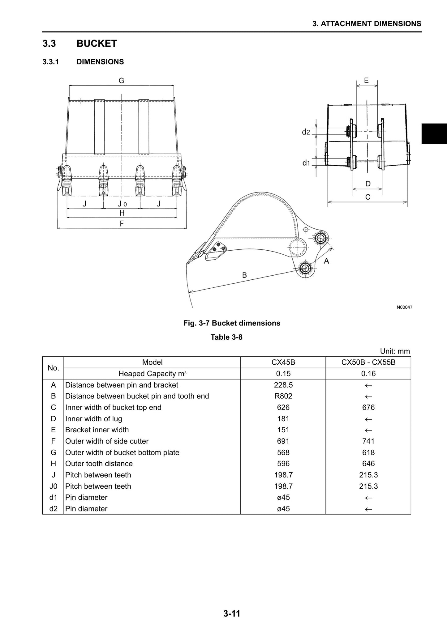 CASE CX45B CX50B CX55B Crawler Excavator Factory Workshop Service Manual 84602438A