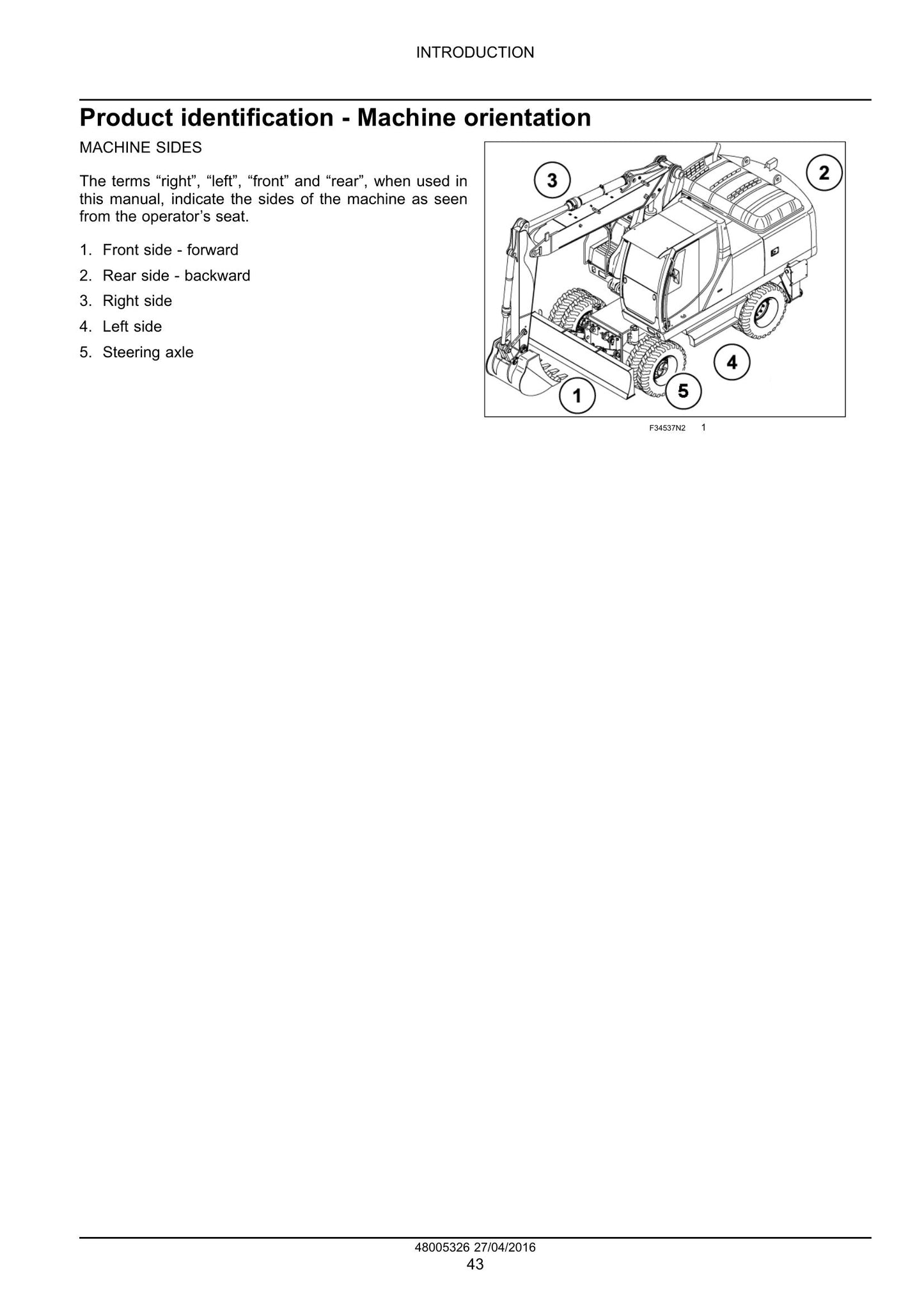 CASE WX218 Wheeled Excavator Factory Workshop Service Manual 48005326