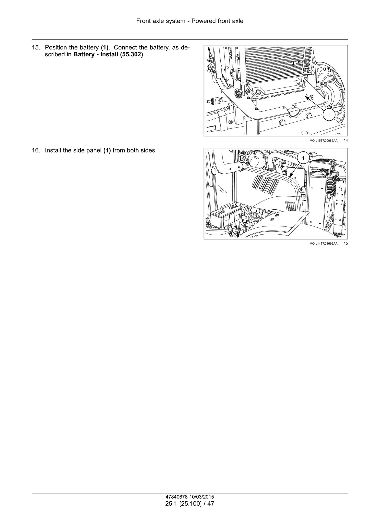 CASE Farmall 85C 95C 105C 115C Tractor Factory Workshop Service Manual 47851932