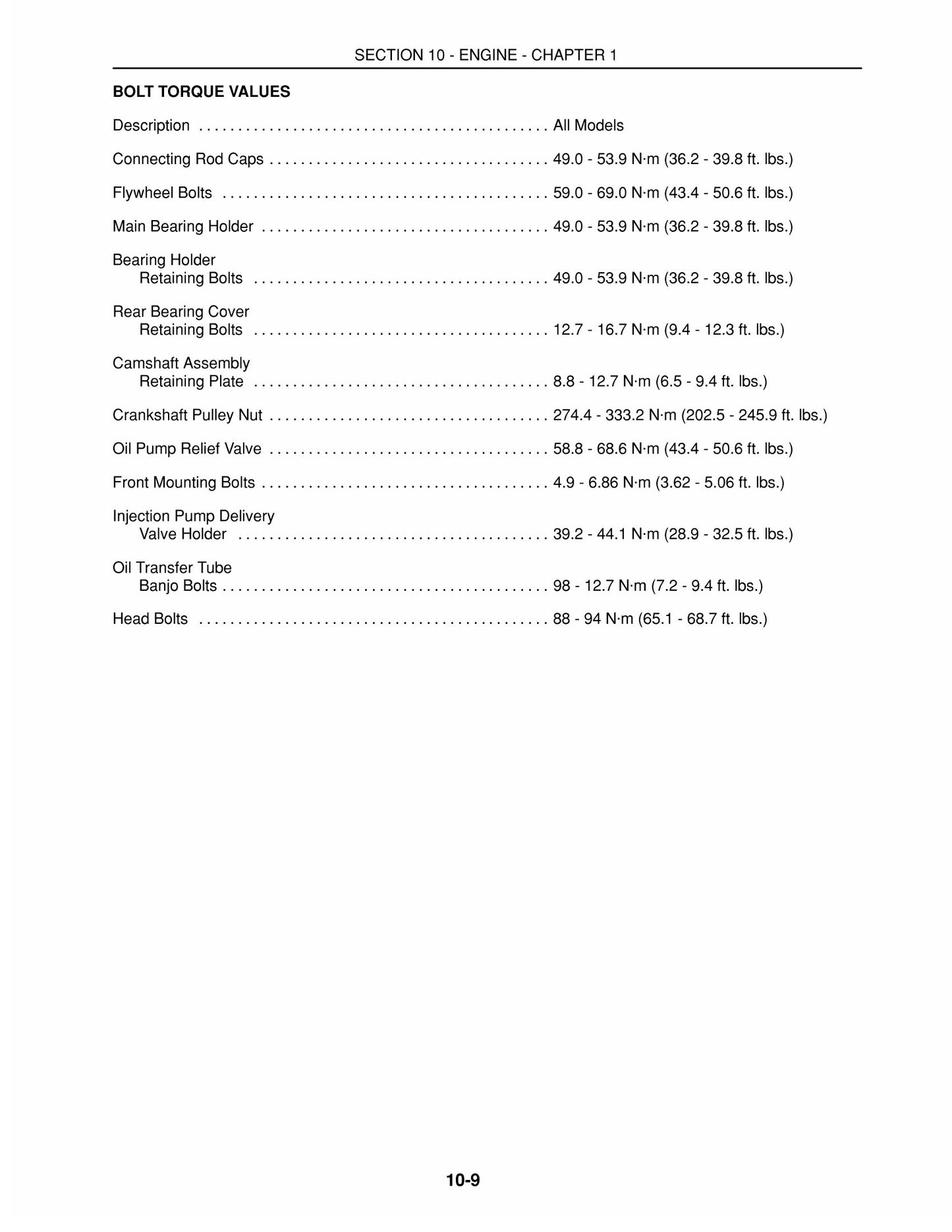 TYM D25 DX25 D29 DX29 D33 DX33 Tractor Factory Workshop Service Manual