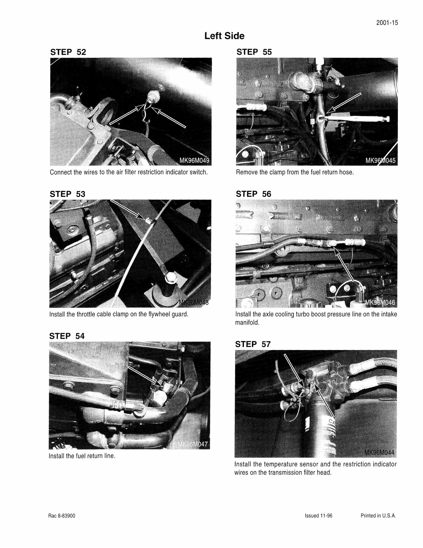 CASE 9370 9380 9390 Tractor Factory Workshop Service Manual 8-83394