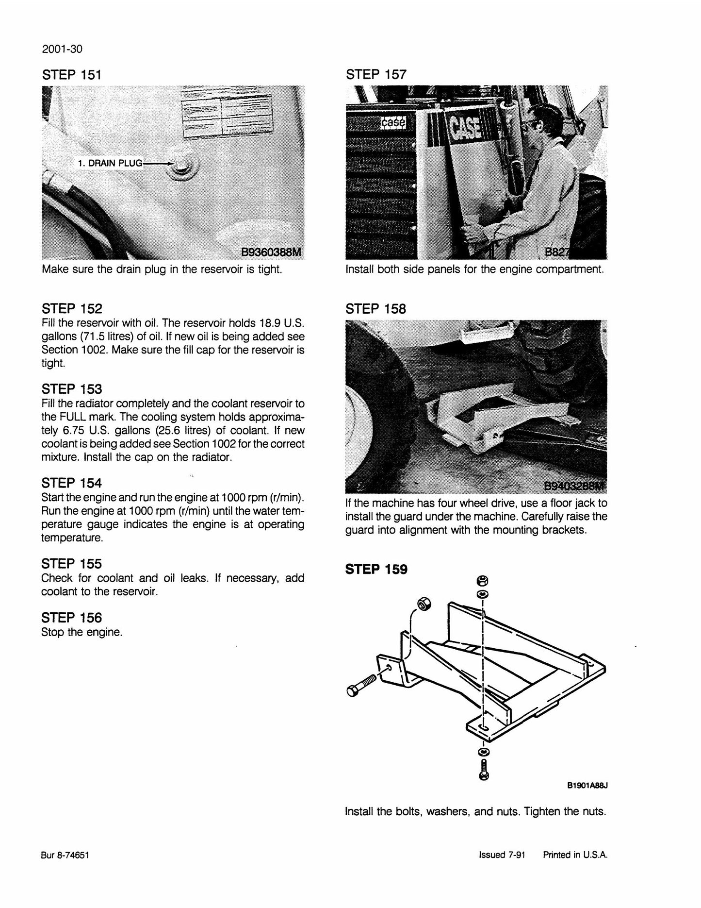 CASE 680L Backhoe Loader Factory Workshop Service Manual 8-74642