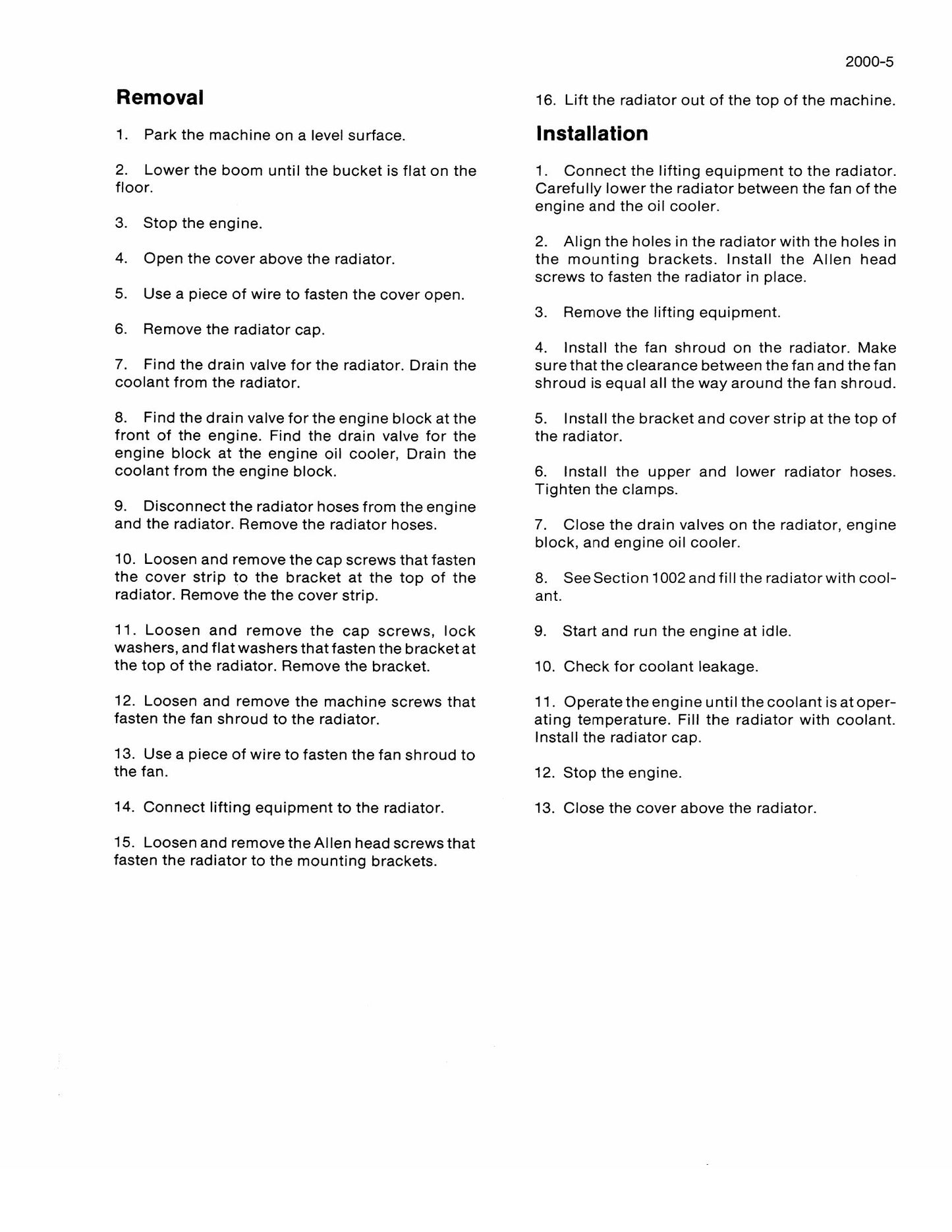 CASE 1080 1080B Excavator Factory Workshop Service Manual 8-42681