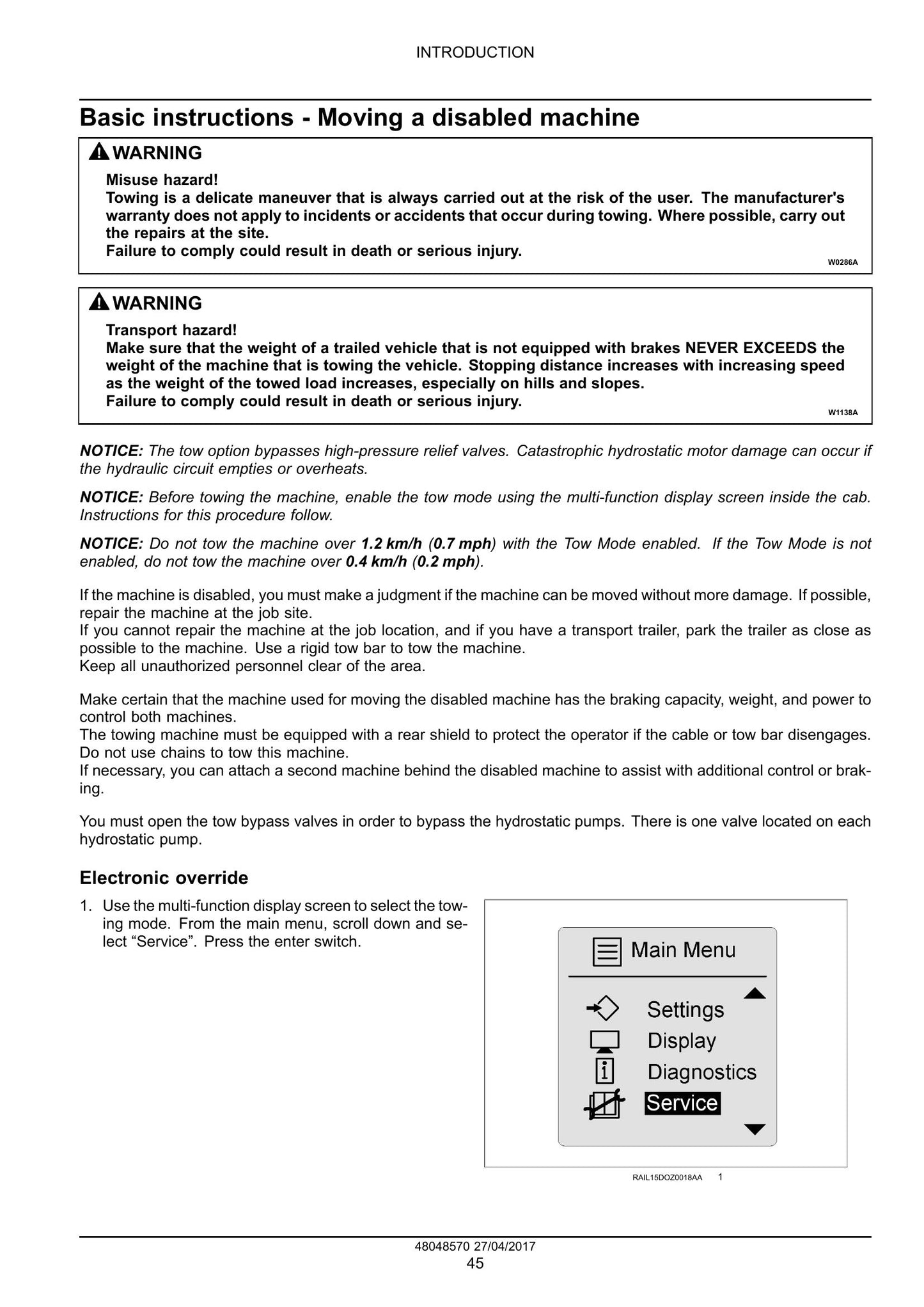 CASE 2050M Crawler Dozer Factory Workshop Service Manual 48048570