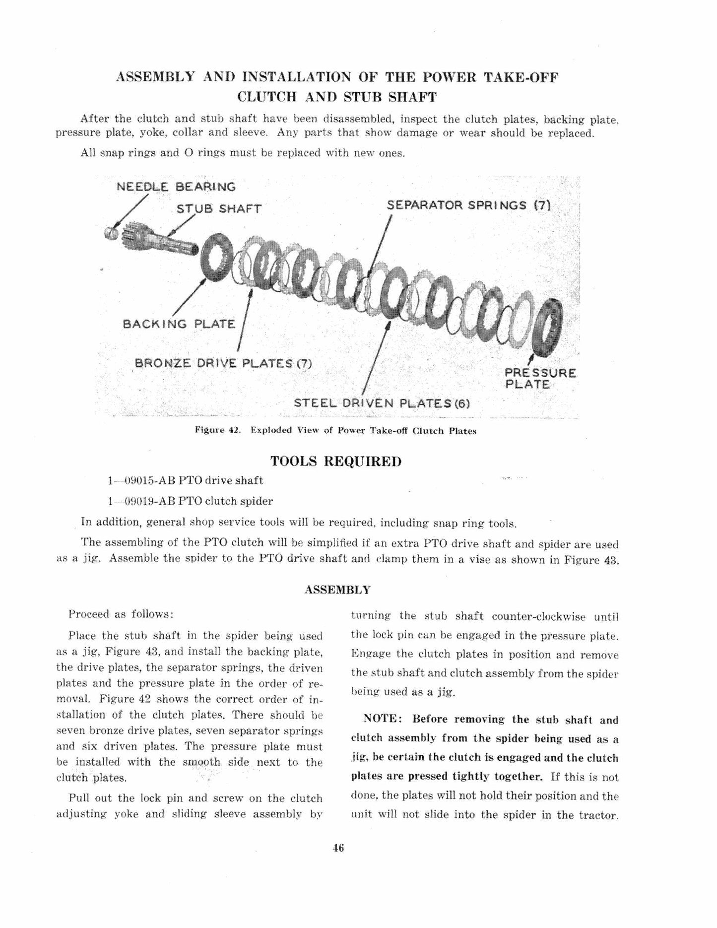 CASE D Series Tractor Factory Workshop Service Manual 5652