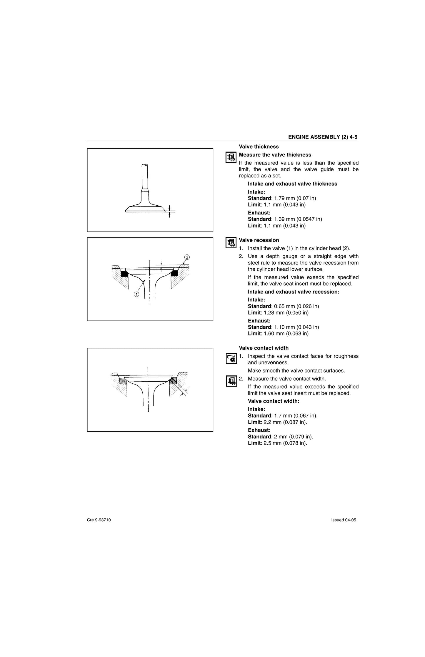 CASE 4JG1 ISUZU ENGINE Factory Workshop Service Manual 9-93710 NA