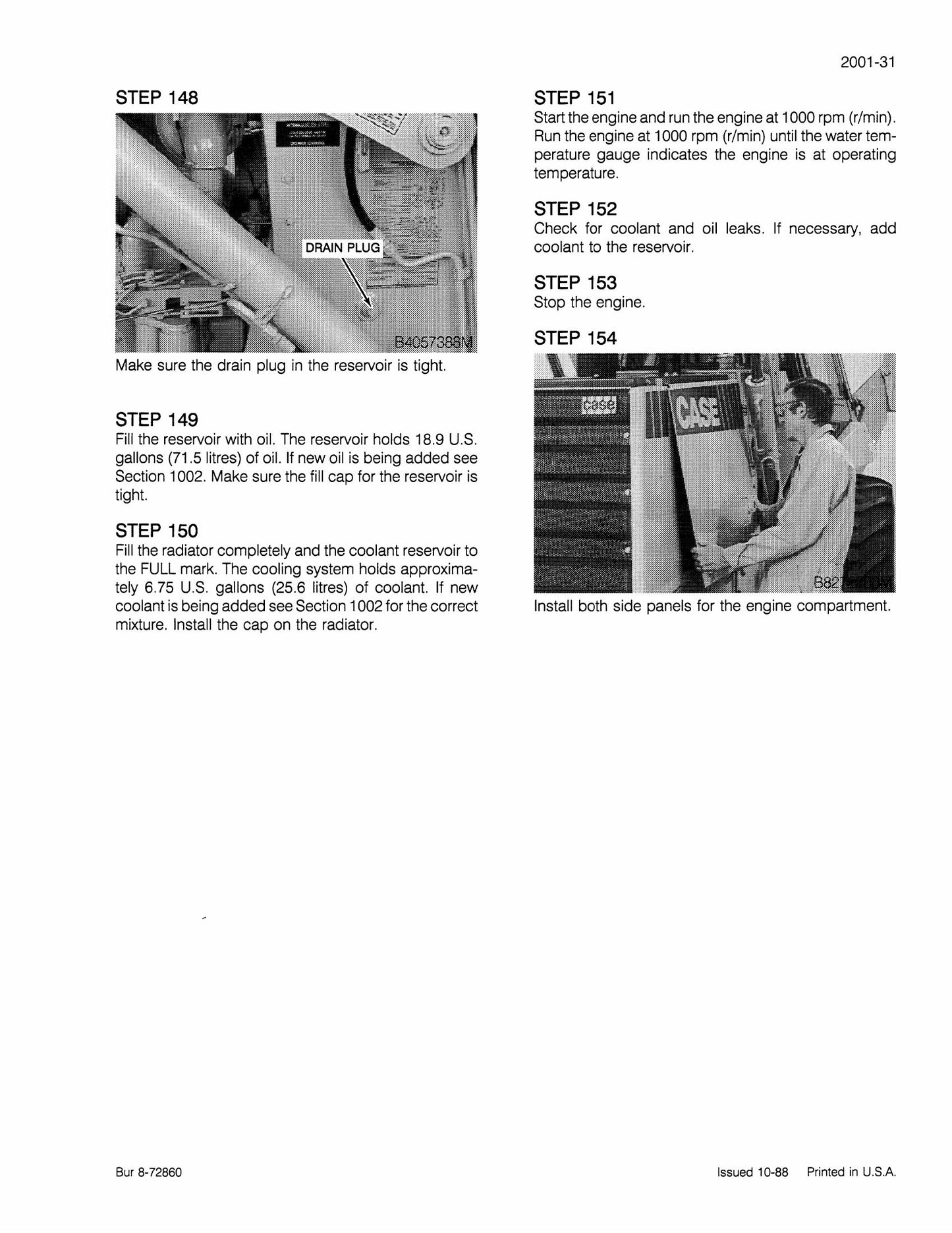 CASE 780D Backhoe Loader Factory Workshop Service Manual Rac 8-72823