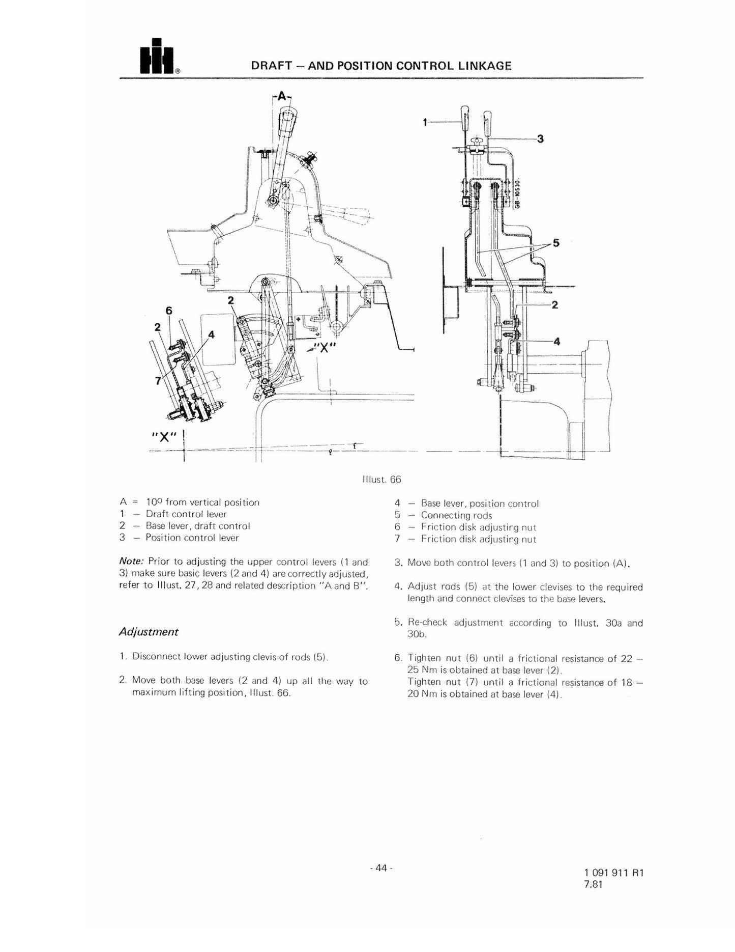 CASE XL-Series Diesel Tractor Factory Workshop Service Manual 1091911R1