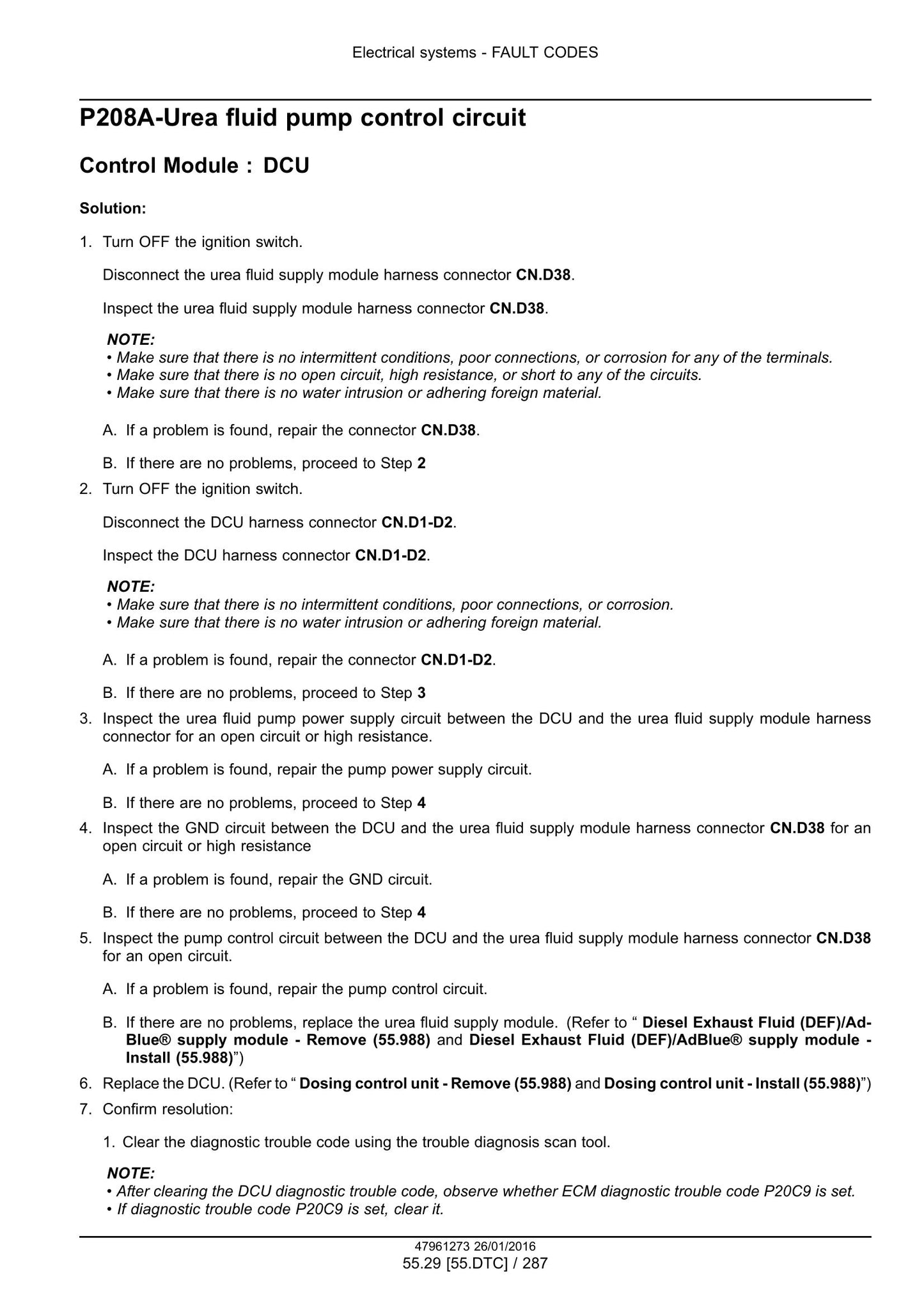 CASE CX210D CX210D Long Reach Crawler Excavator Factory Workshop Service Manual 47978654