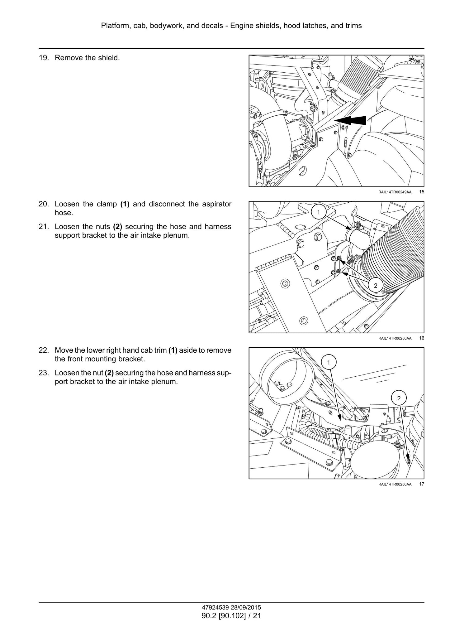 CASE IH Rowtrac 370 420 470 500 Steiger 370 420 470 500 540 580 620 Quadtrac 470 500 540 580 620 Tractor Factory Workshop Service Manual 47935530