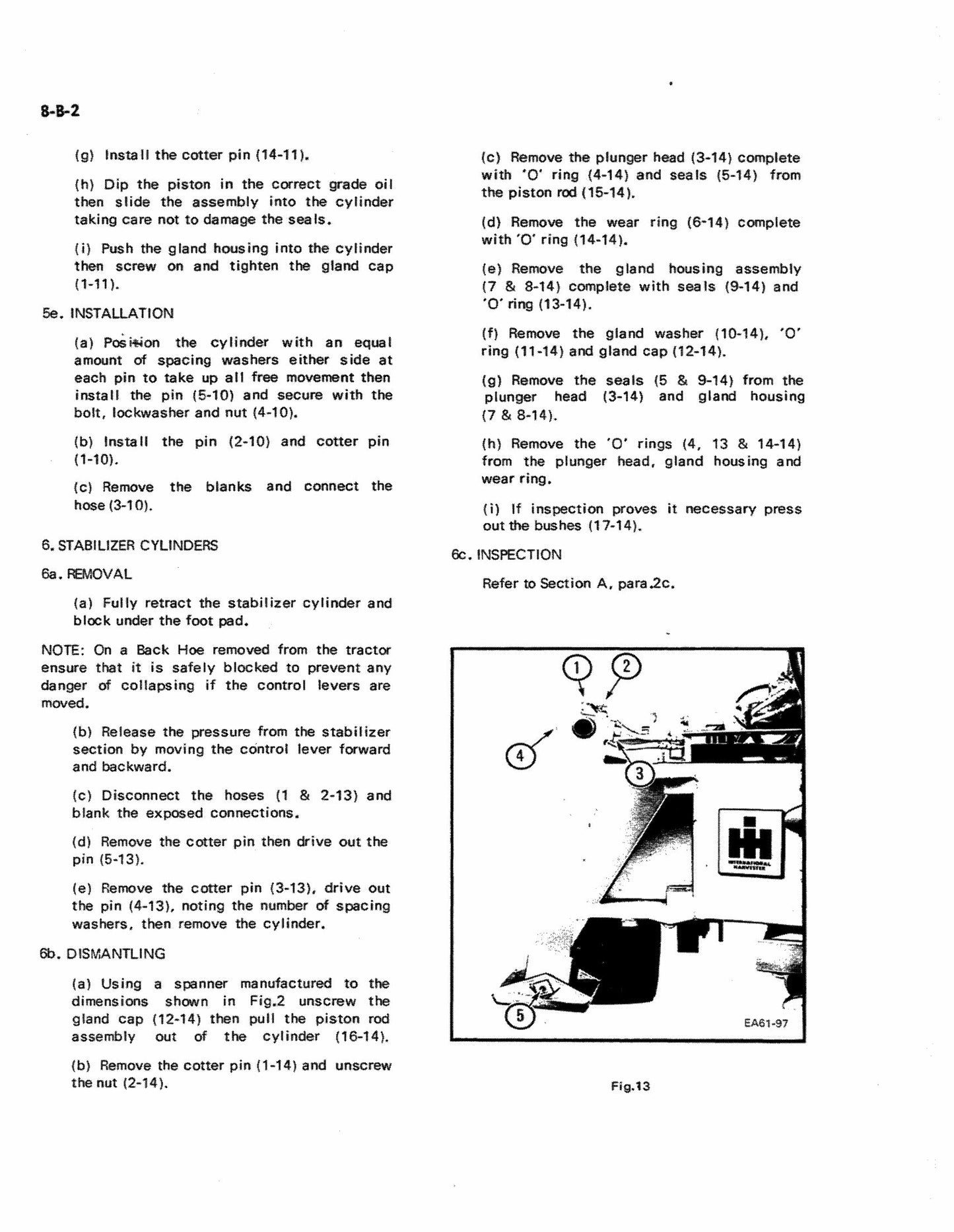 CASE Backhoe Loader Factory Workshop Service Manual SM30A