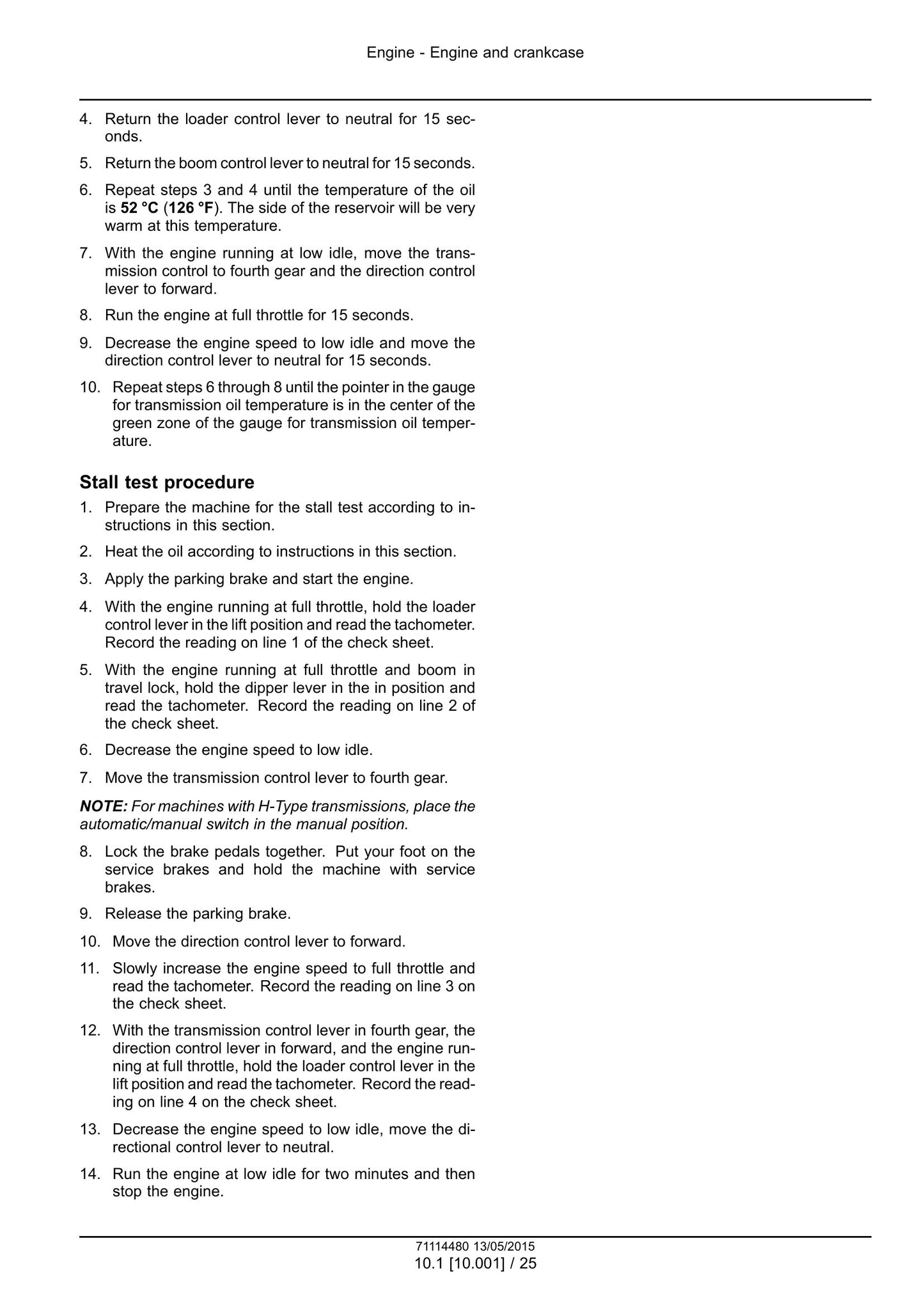 CASE 580N Backhoe Loader Factory Workshop Service Manual 71114480