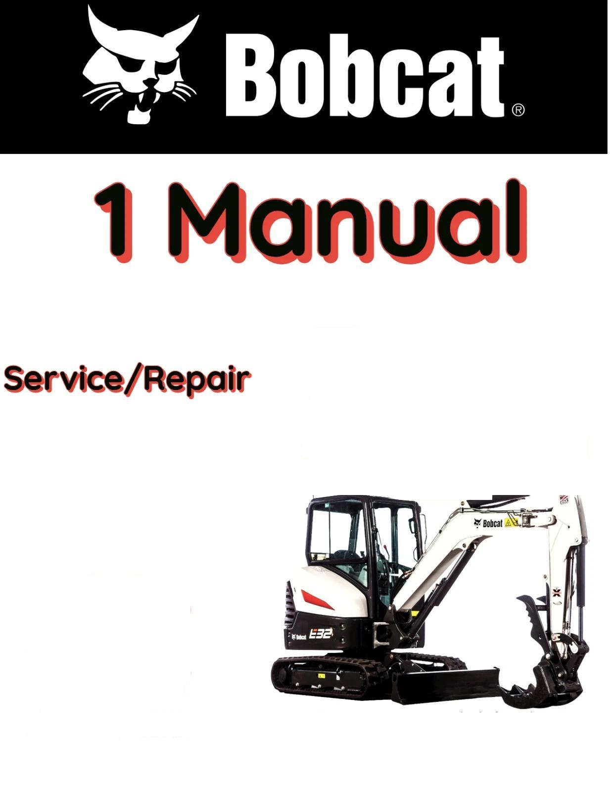 BOBCAT 120 COMPACT EXCAVATOR SERVICE REPAIR SHOP MANUAL