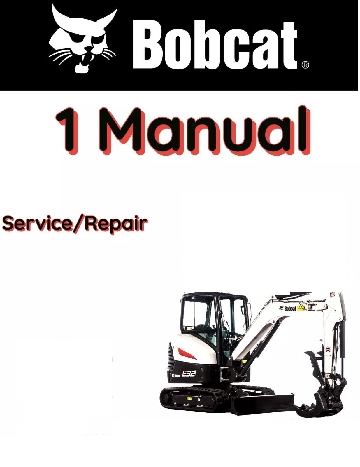 BOBCAT 119 COMPACT EXCAVATOR SERVICE REPAIR SHOP MANUAL