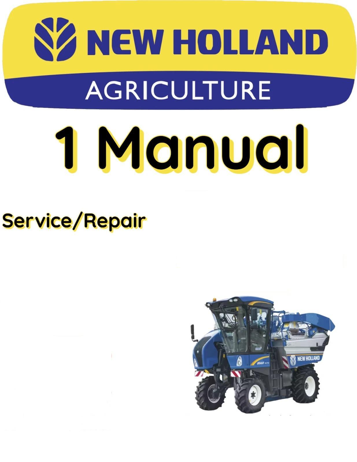 NEW HOLLAND VL640 GRAPE HARVESTER SERVICE REPAIR SHOP MANUAL