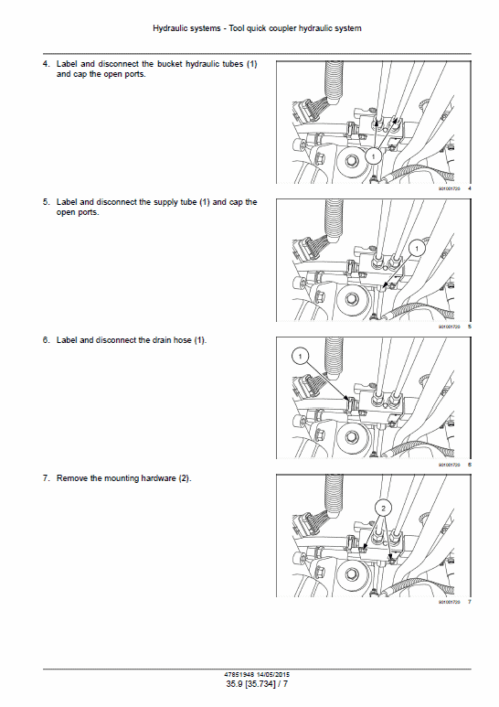 Case SR210, SR240, SV280 SkidSteer Service Manual (Tier 4B) Workshop Guide