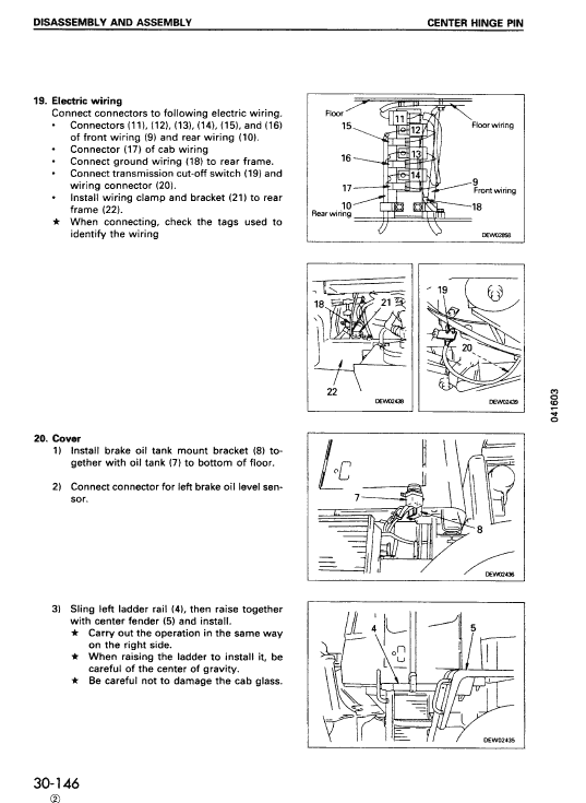 Komatsu WA120-3, WA120-3CS Wheel Loader Service Manual Workshop Guide