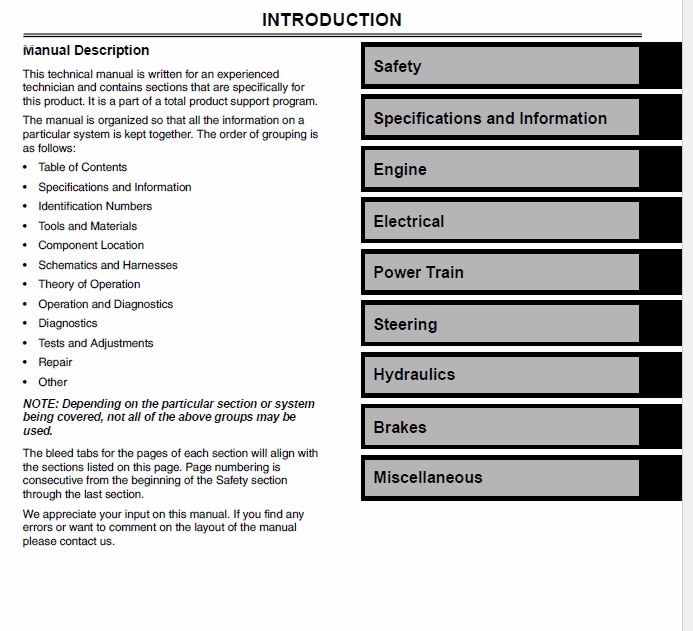 John Deere 990 Compact Utility Tractors Technical Manual (TM1848) Workshop Guide