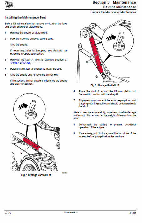 JCB 135, 135HD, 155, 155HD, 175, 190, 205, 150T, 190T, 205T Skidsteer Loader Repair Manual Workshop Guide