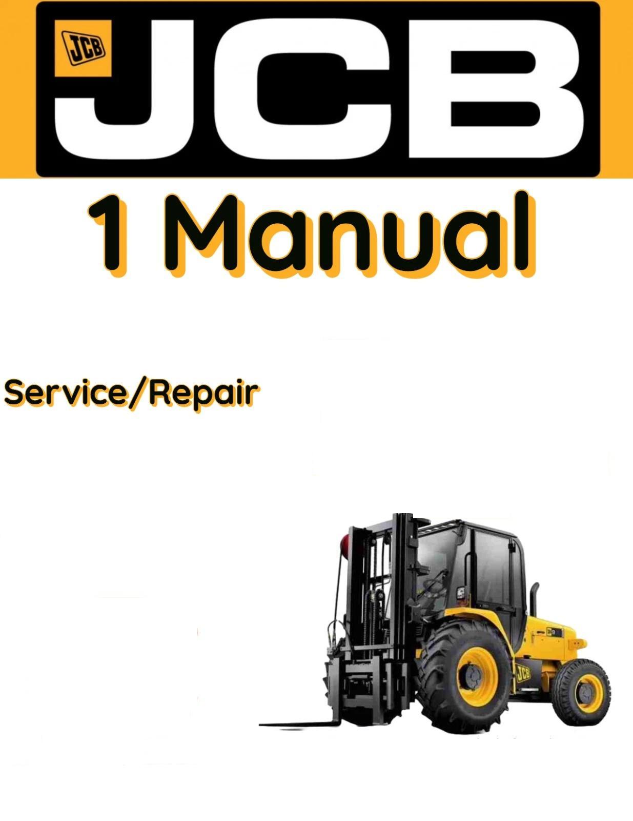 JCB 930 ROUGH TERRAIN FORKLIFT SERVICE REPAIR SHOP MANUAL