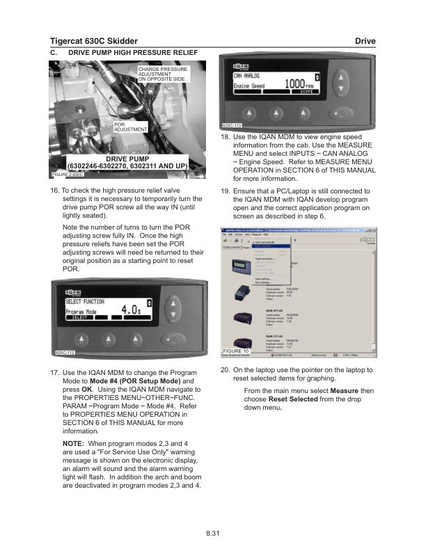 Tigercat 630C Skidder Repair Service Manual (6302001 – 6303000)