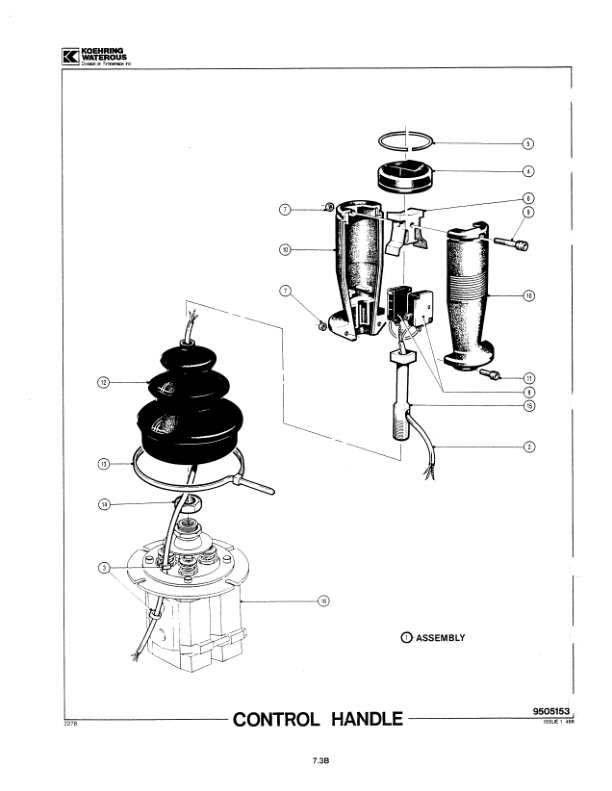 John Deere Koehring 525 Loaders (SN 50201-) Parts Catalog Manual Workshop Guide