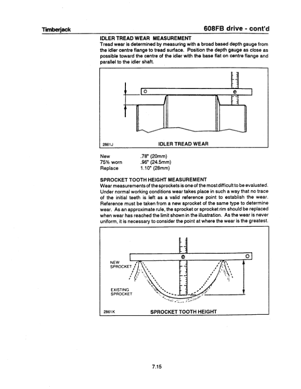 John Deere 608 Tracked Feller Bunchers Operator’s Manuals (214-1673-1) Workshop Guide