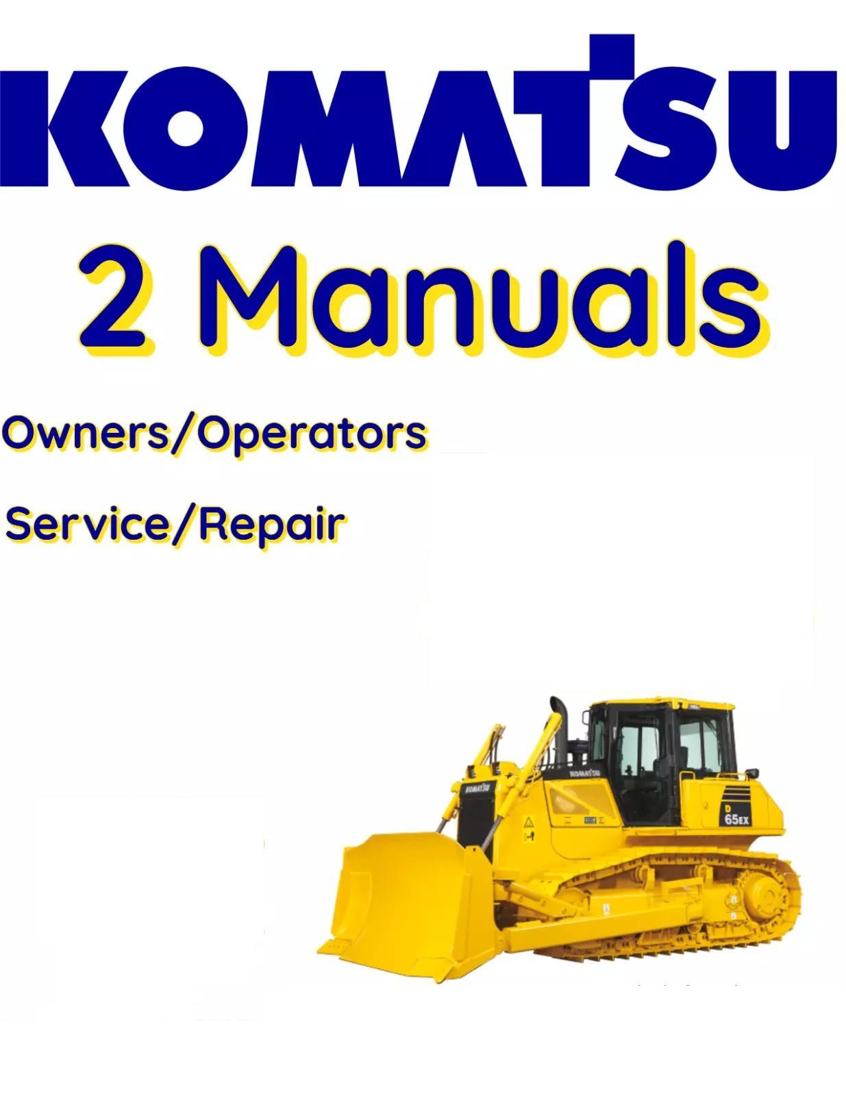 KOMATSU D51PX-22 BULLDOZER OWNERS SERVICE REPAIR MANUAL