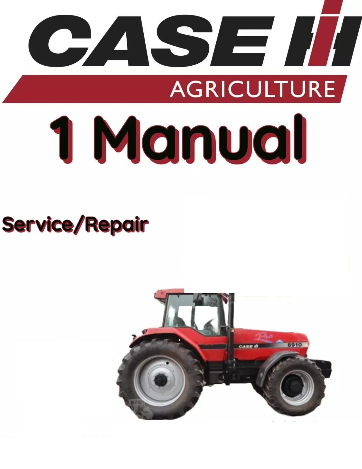 CASE IH 885 TRACTOR MANUAL SERVICE SHOP REPAIR