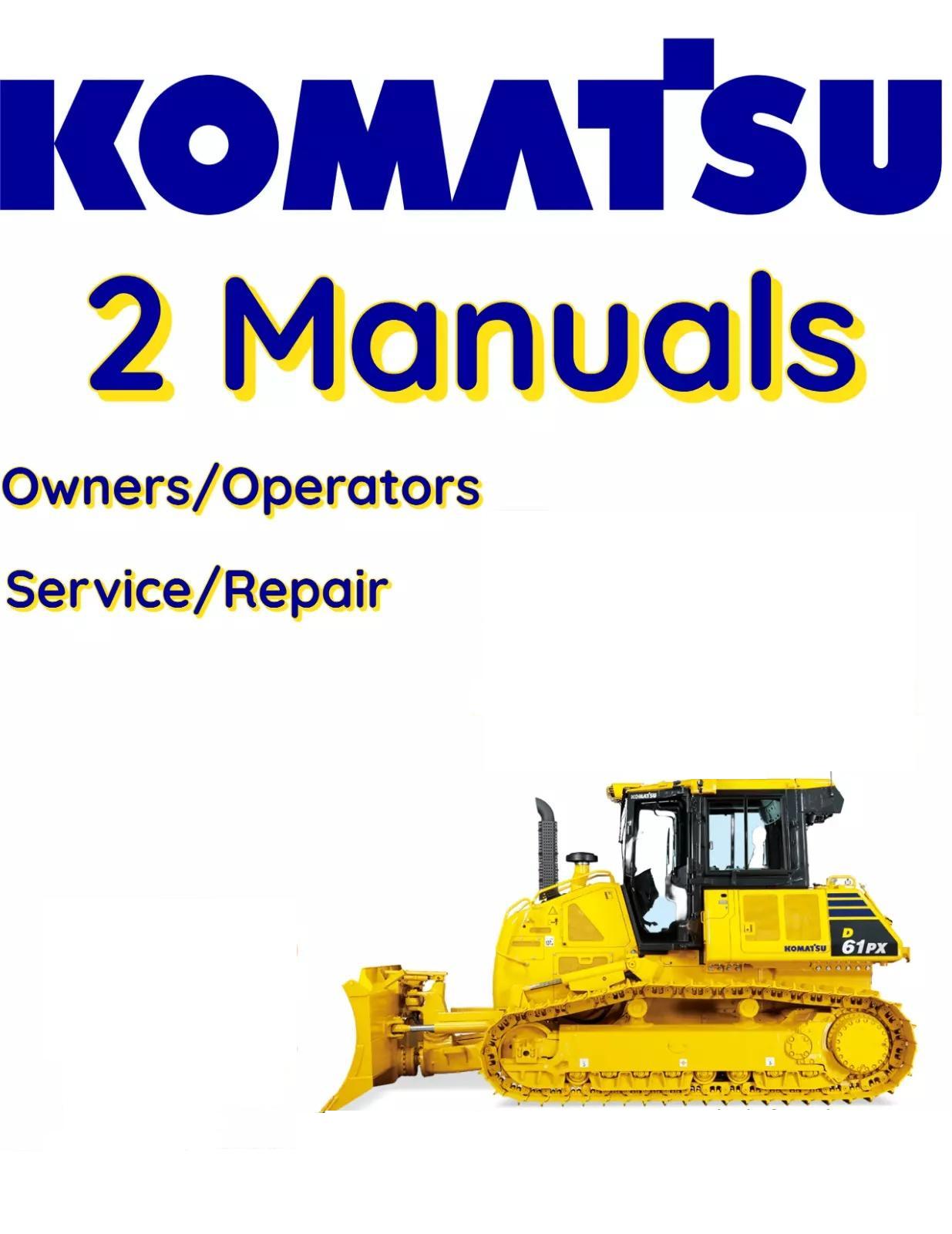 KOMATSU WD600-1H BULLDOZER OWNERS SERVICE REPAIR MANUAL