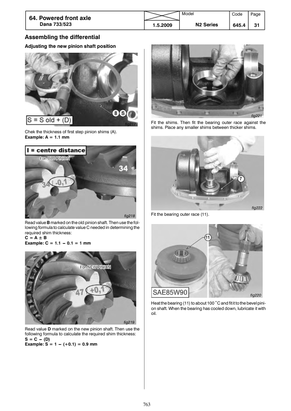 Valtra N122V, N122D, N142V, N142D Tractors Repair Manual