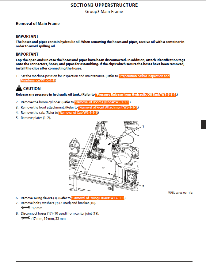 Hitachi Zaxis ZX19-6 Mini Excavator Service Repair Manual Workshop Guide