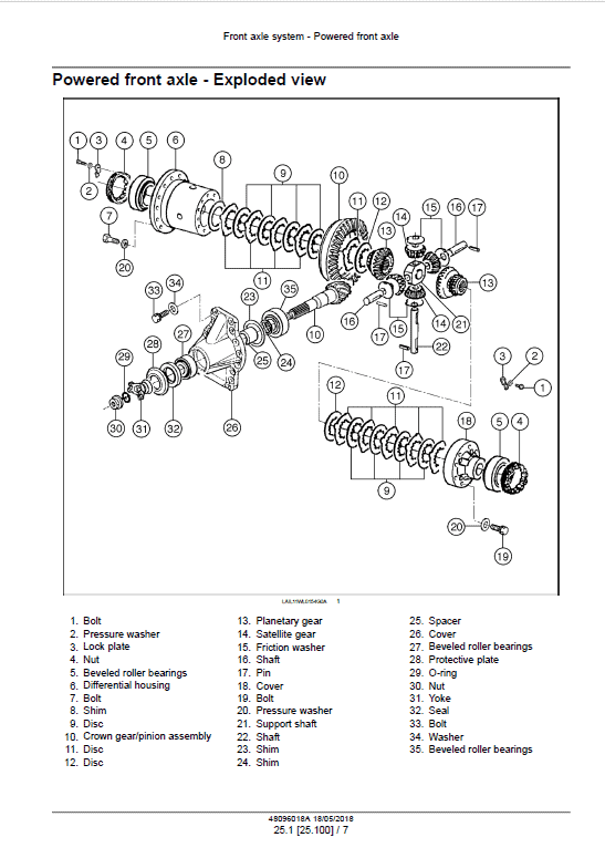Case W20F Wheel Loader Service Manual Workshop Guide