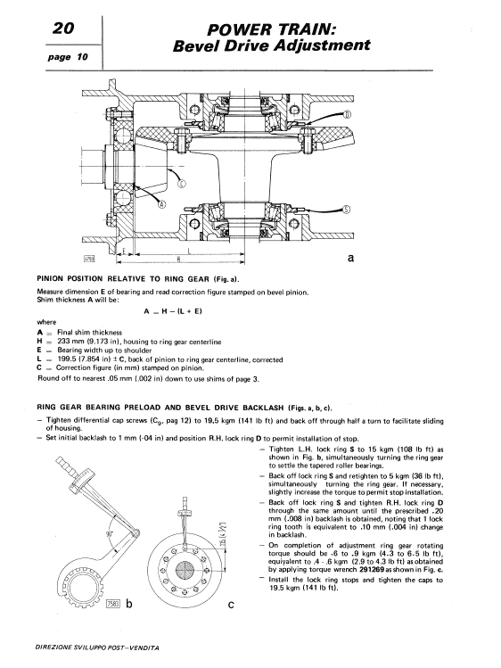 Fiat 90C, 120C Tractor Workshop Service Manual Workshop Guide