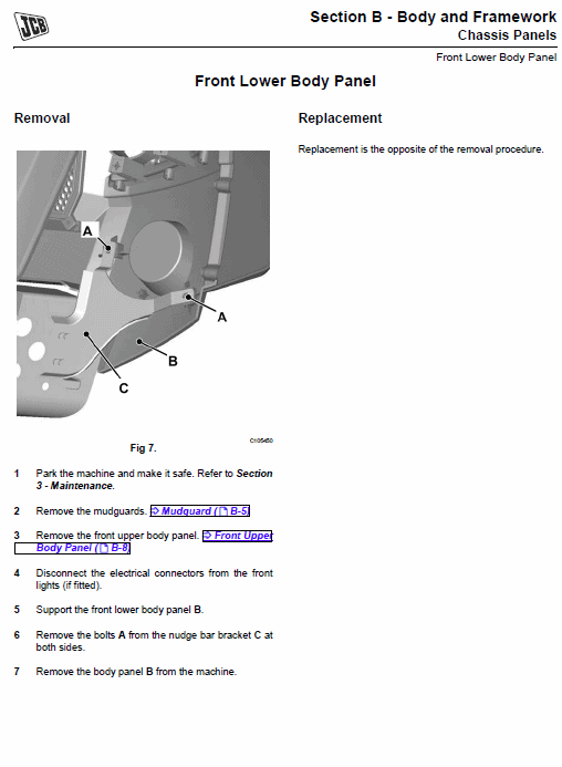 JCB 800D Workmax Utility Vehicle Service Manual Workshop Guide