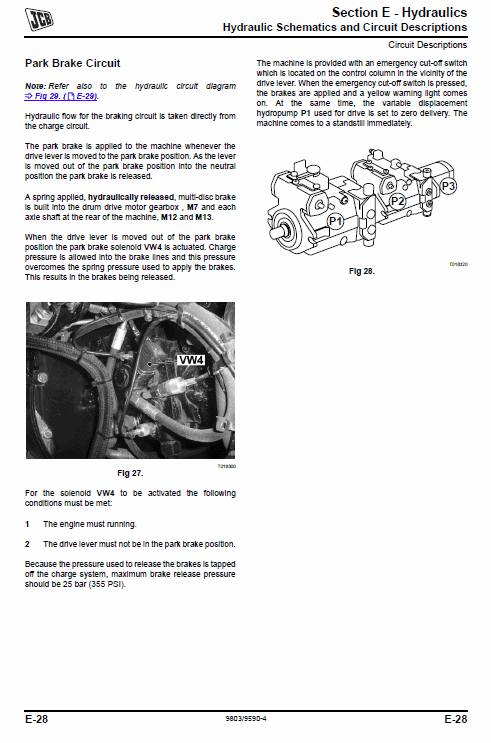 JCB Vibromax VM46D, VM75D, VM115D, VM132D, VM146D, VM166D, VM200D Tier 3 Manual Workshop Guide