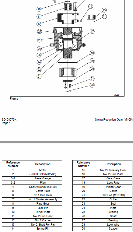 Doosan Daewoo Solar S340LC-V Excavator Service Manual Workshop Guide