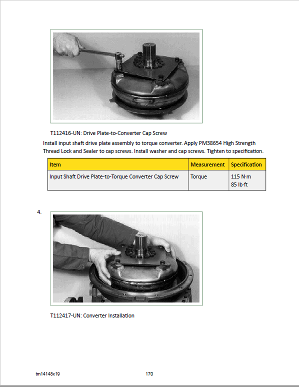 John Deere 624K-II 4WD Loader Technical Manual (SN. from F677549) Workshop Guide