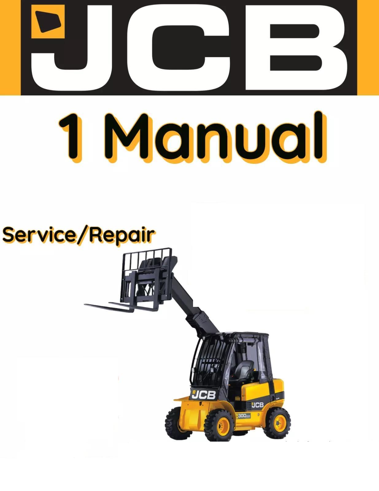 JCB 3.0D 4X4 TELETRUK SERVICE REPAIR SHOP MANUAL