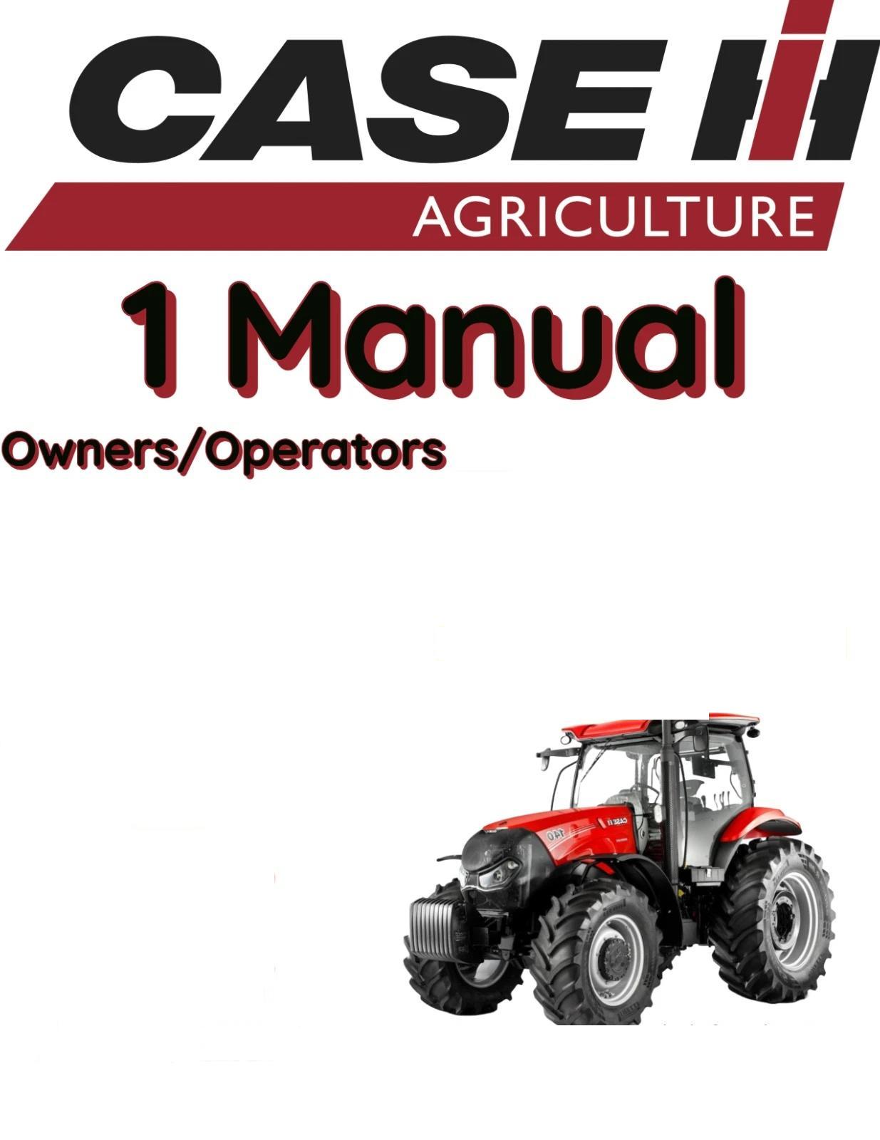 CASE IH OPTUM 270 CVX TRACTOR MANUAL OPERATORS OWNERS