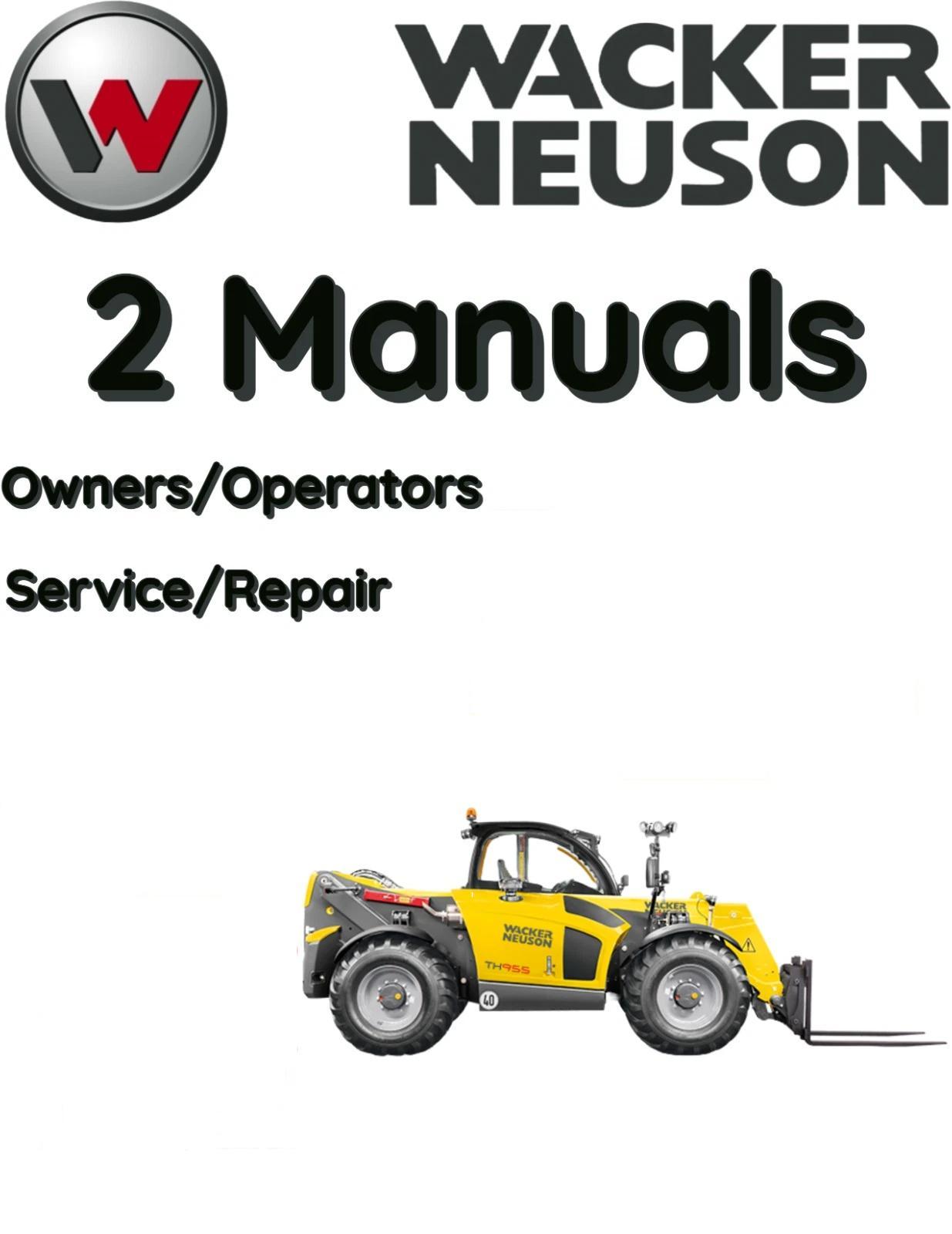 WACKER NEUSON TH755 TELEHANDLER OPERATORS SERVICE REPAIR SHOP MANUAL