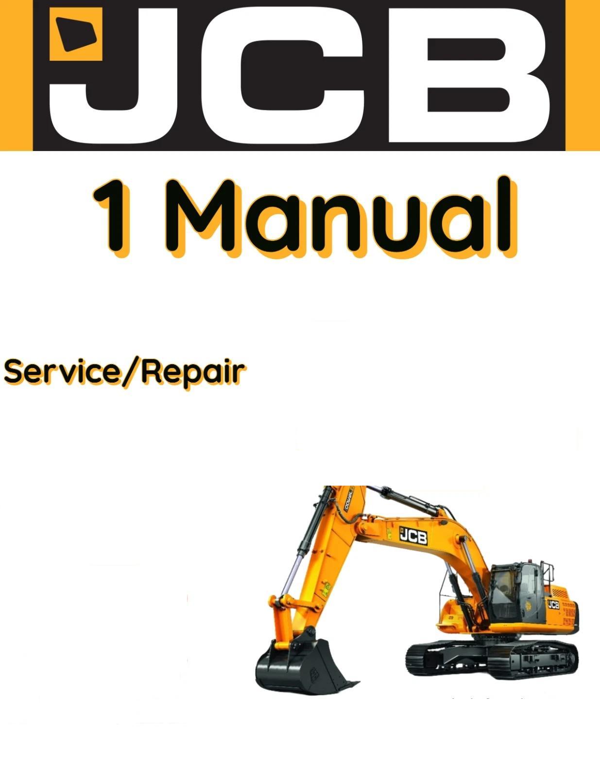 JCB JZ 255 TRACKED CRAWLER EXCAVATOR SERVICE REPAIR SHOP MANUAL