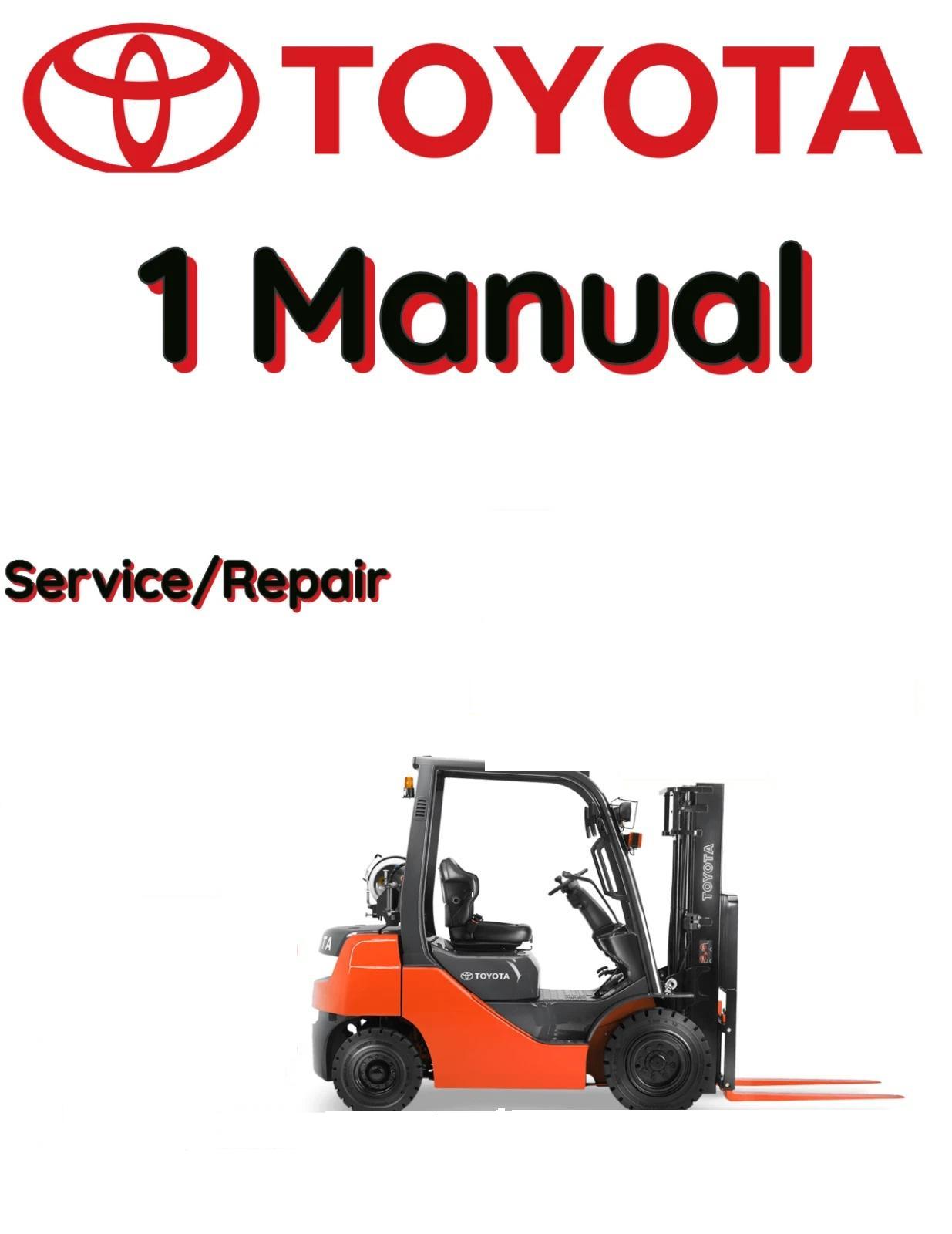 TOYOTA 06-8FG18F FORKLIFT SERVICE REPAIR SHOP MANUAL