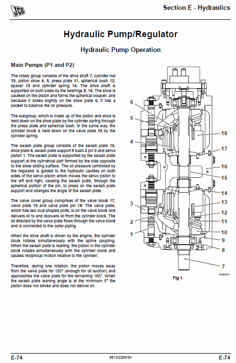 JCB JS115, JS130, JS145, JS160, JS180, JS190 T4i Tracked Excavators Service Manual Workshop Guide