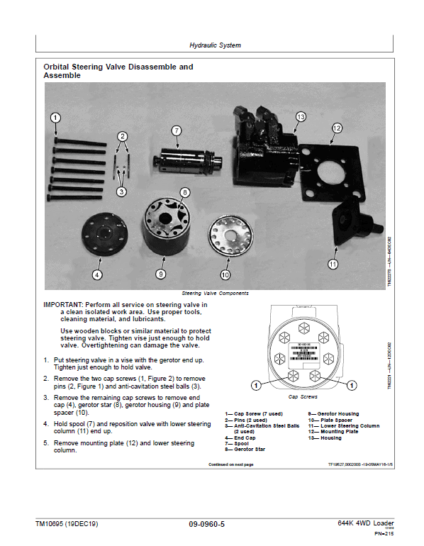 John Deere 644K 4WD Engine S2 & T3 Loader Technical Manual (S.N. before 642443) Workshop Guide