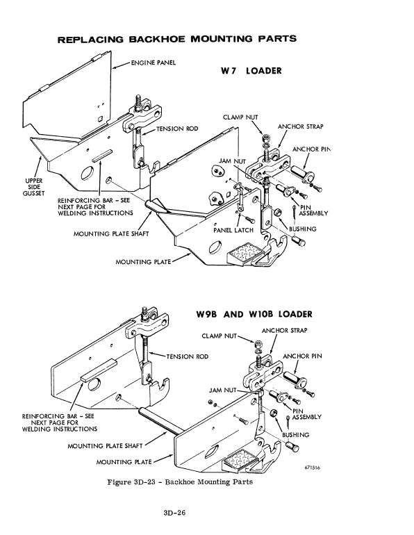 Case W8B, W9B, W10B Loaders Service Manual Workshop Guide