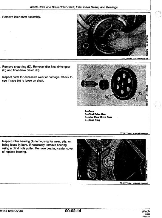 Timberjack 560, 660 Skidder Service Repair Manual Workshop Guide