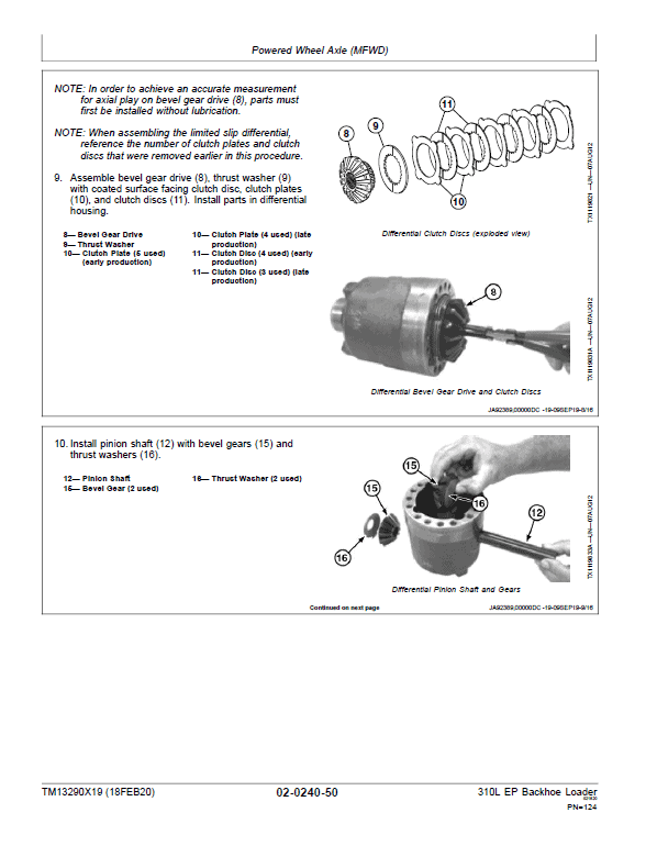 John Deere 310L EP Backhoe Loader Technical Manual (S.N after G273920 – G329327 ) Workshop Guide
