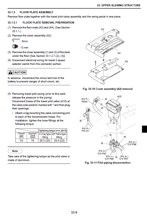 Kobelco SK17SR-3 Excavator Service Manual Workshop Guide